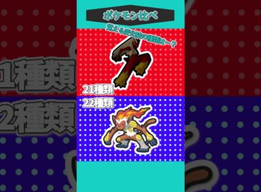 ポケモン比べ㉓「バシャーモVSゴウカザル」 #ポケモンゆっくり動画 #ポケモン #ポケモンsv #ゆっくり実況 #ポケモンゆっくり#shorts