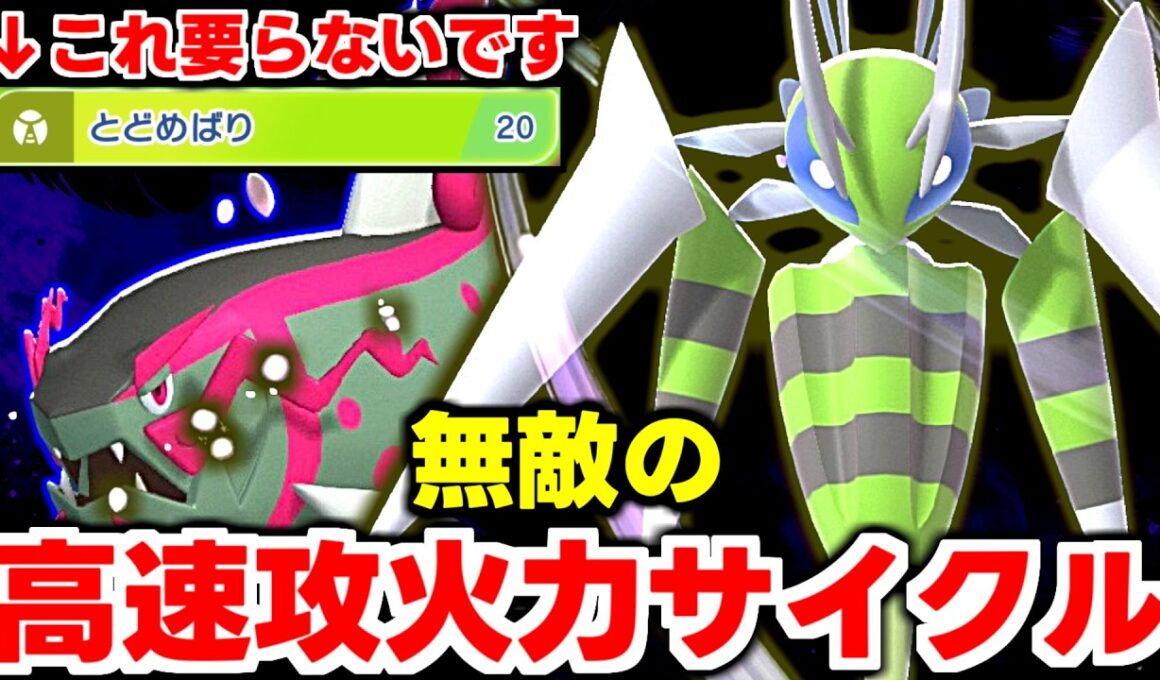 高速＆攻火力のメガスピアーサイクルで相手ポケモンを削りきる！！【チャンピオンズ】