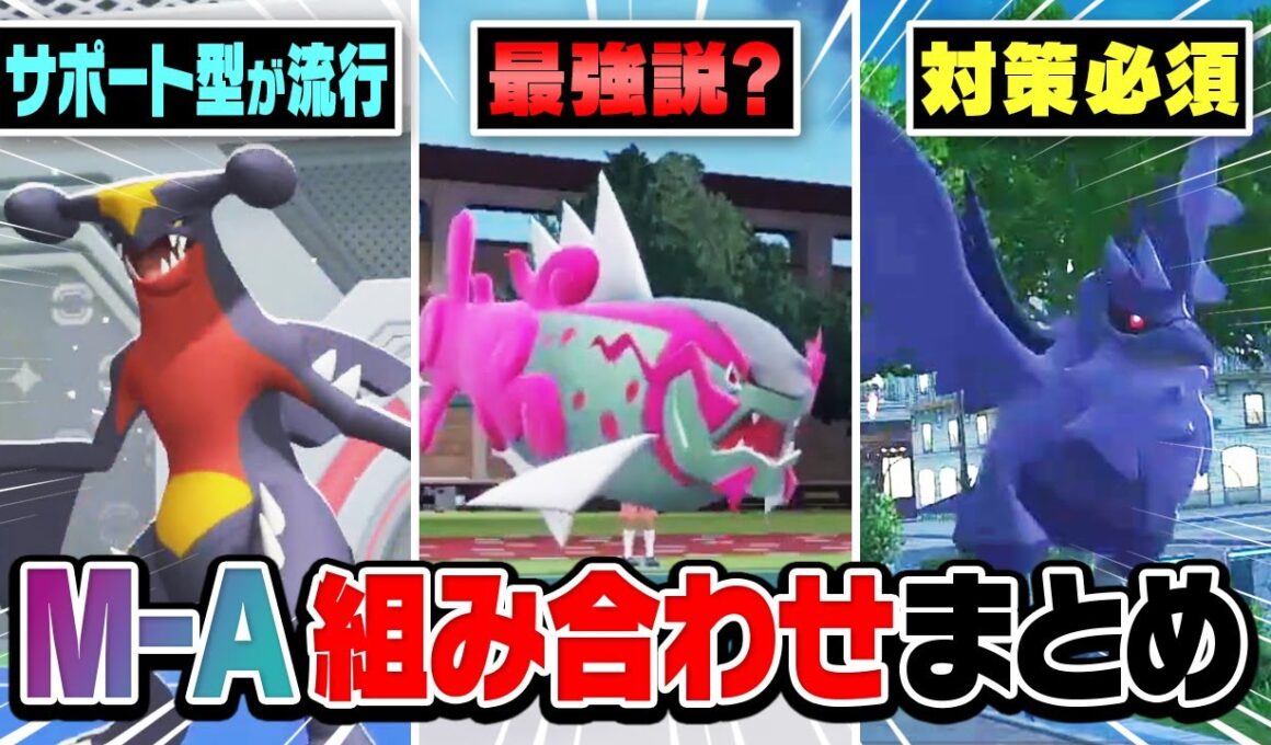 今、対策必須の「ポケモンの並び」をまとめてポケモン廃人が解説します！【チャンピオンズ】