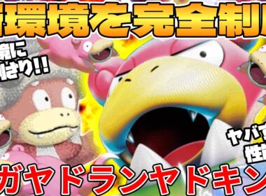 【ポケカ対戦】新環境のメガヤドランex ＆ ヤドキングデッキが最強過ぎる【ポケモンカード】