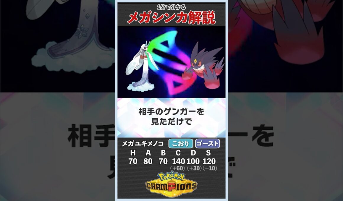 確かに強いが……『メガユキメノコ』を1分で解説