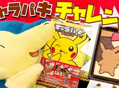 【新発売】ヒノアラシが割る！キャラパキチャレンジ【ポケモンキャラパキ】