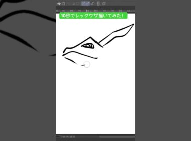 10秒ポケモンシリーズ「レックウザ」【再アップ】#shortvideo #shorts #short #ポケモン #ポケモンsv #ポケモン剣盾 #pokemon #レックウザ #かみはる