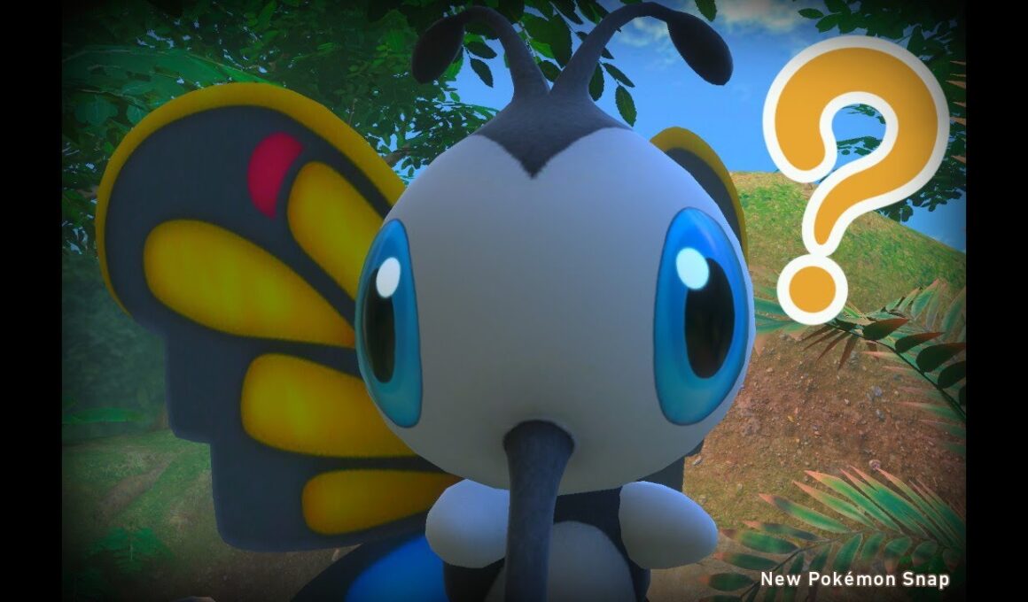 【なに見てるの？？な展開】急にドアップで迫ってくるアゲハントと…全く振り向かないケッキング/New ポケモンスナップ/ポケスナ/New Pokémon Snap/Switch