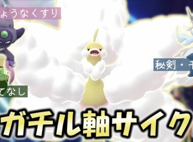 【ポケモンチャンピオンズ】ダブルでサイクル！？メガチルタリス軸「超！チームワーク戦法」！【ダブルバトル】【ゆっくり実況】