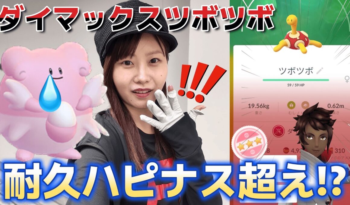 【衝撃】ハピナス超え⁉︎ツボツボの耐久が異次元すぎた