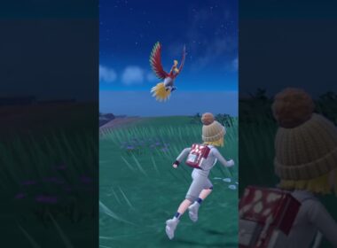 【ポケモンSV/藍の円盤】ホウオウの出現場所はここ✨#pokemon #ポケモンsv #ポケモンスカーレット #ポケモン #藍の円盤 #ゲーム実況 #伝説ポケモン #shorts #伝説ポケモン