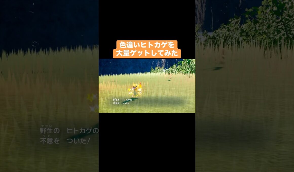 色違いヒトカゲを大量ゲットしてみた【ポケモンSV】