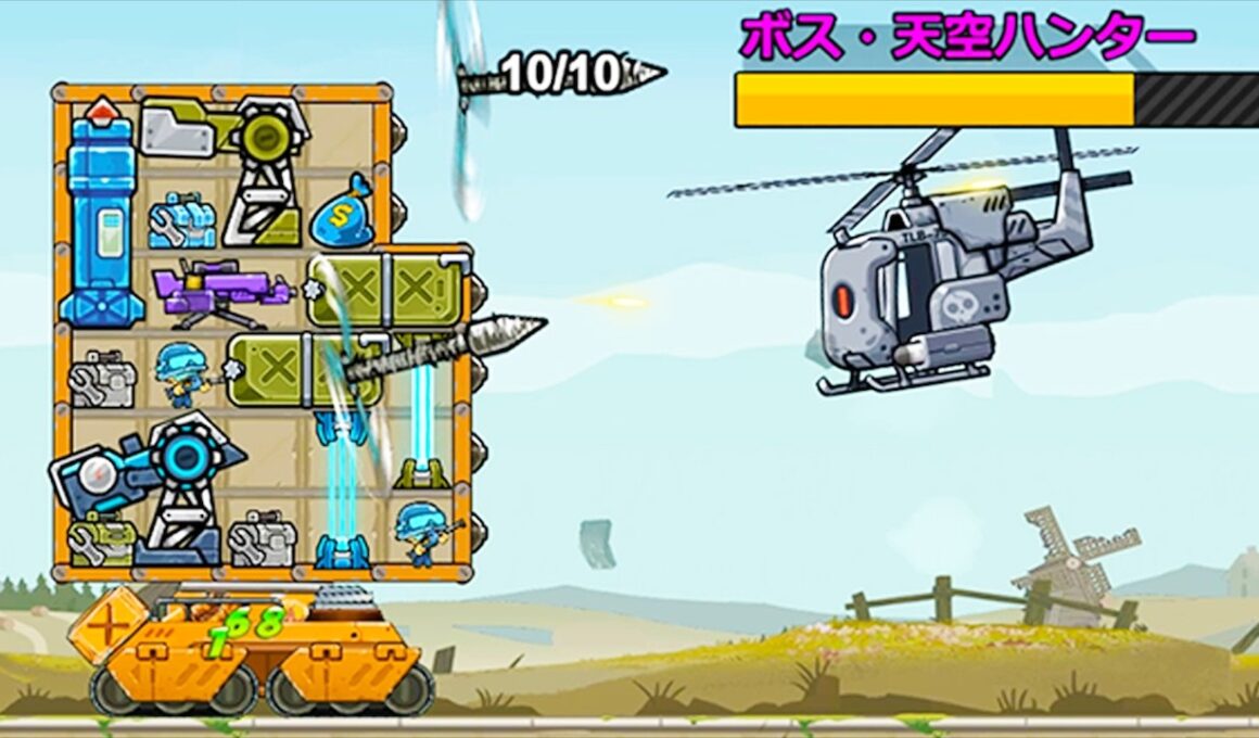 【サンダータンク：鉄の盾】インベントリ管理で遂にエネルギー行列の二重効果を発動させボスを瞬殺した戦略ゲーム