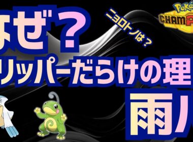 【ポケチャン】なぜ雨パはペリッパーばかりなの？徹底解説！