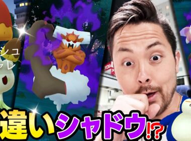 シャドウ色違い！？爆誕？！ランドロス！ネマシュ！シズクモ！ヌイコグマ！！カビゴン色違い全力で狙えるだと！？【ポケモンGO】