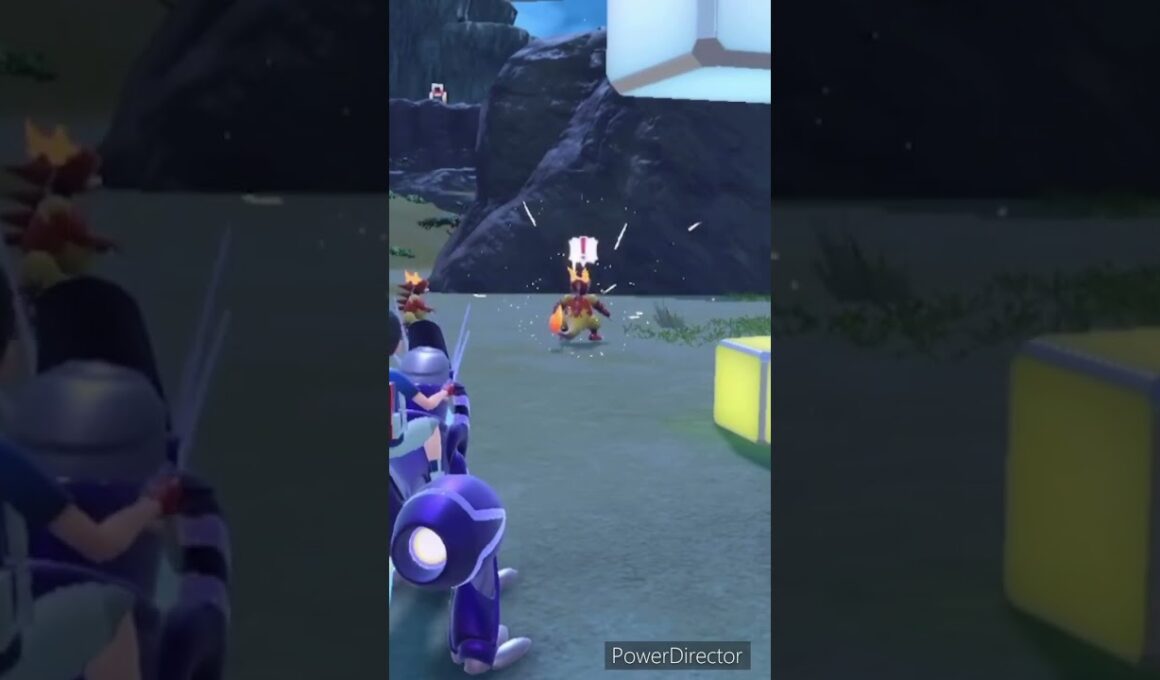 【ポケモンバイオレット】探してたブーバーがあっけなく見つかったよ　#ポケモンバイオレット #ゲームリハビリ #shorts