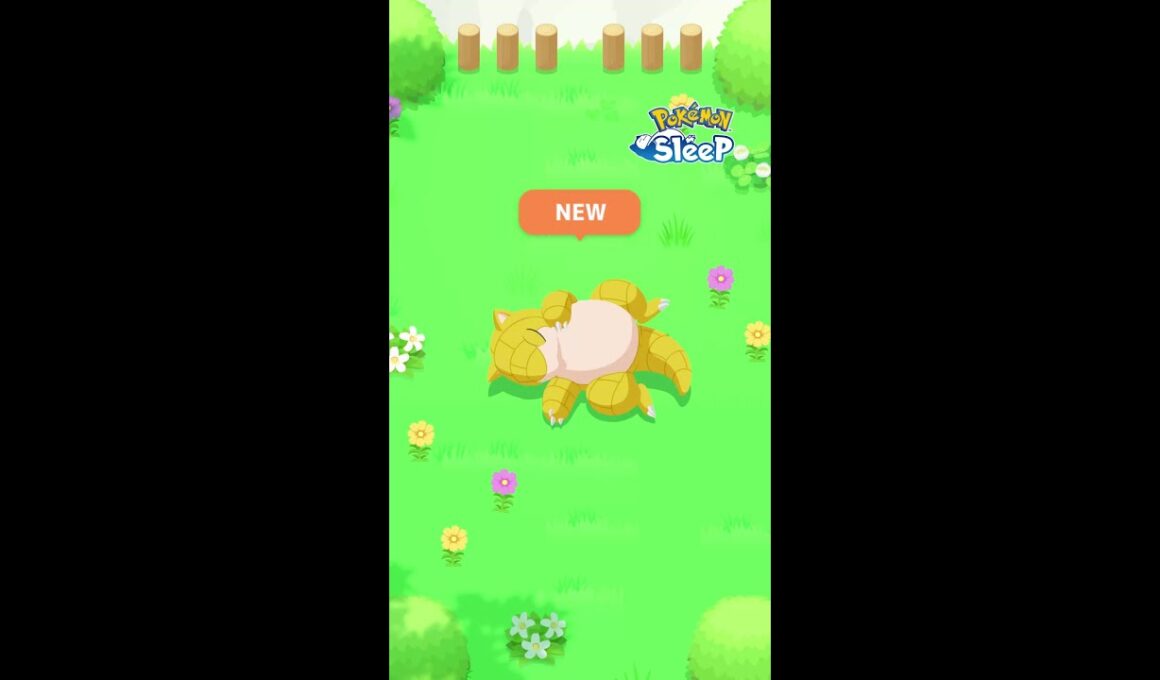 【公式】『Pokémon Sleep』にサンド・サンドパンが登場！