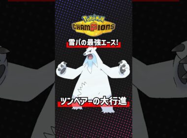 攻撃種族値130の雪パにエースツンベアー