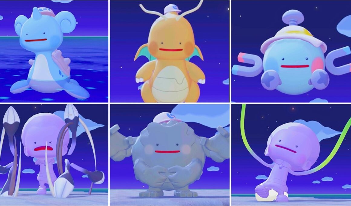 『メタモン』全変身集【ぽこポケ】【ぽこあポケモン】