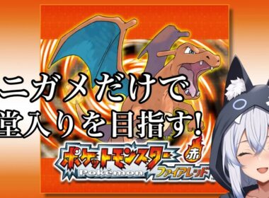 ゼニガメだけで殿堂入りを目指す!