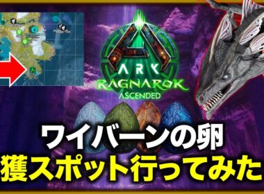 【テイム】ワイバーンの卵を取るならグリフィンよりプテラ「ARK : ASA」