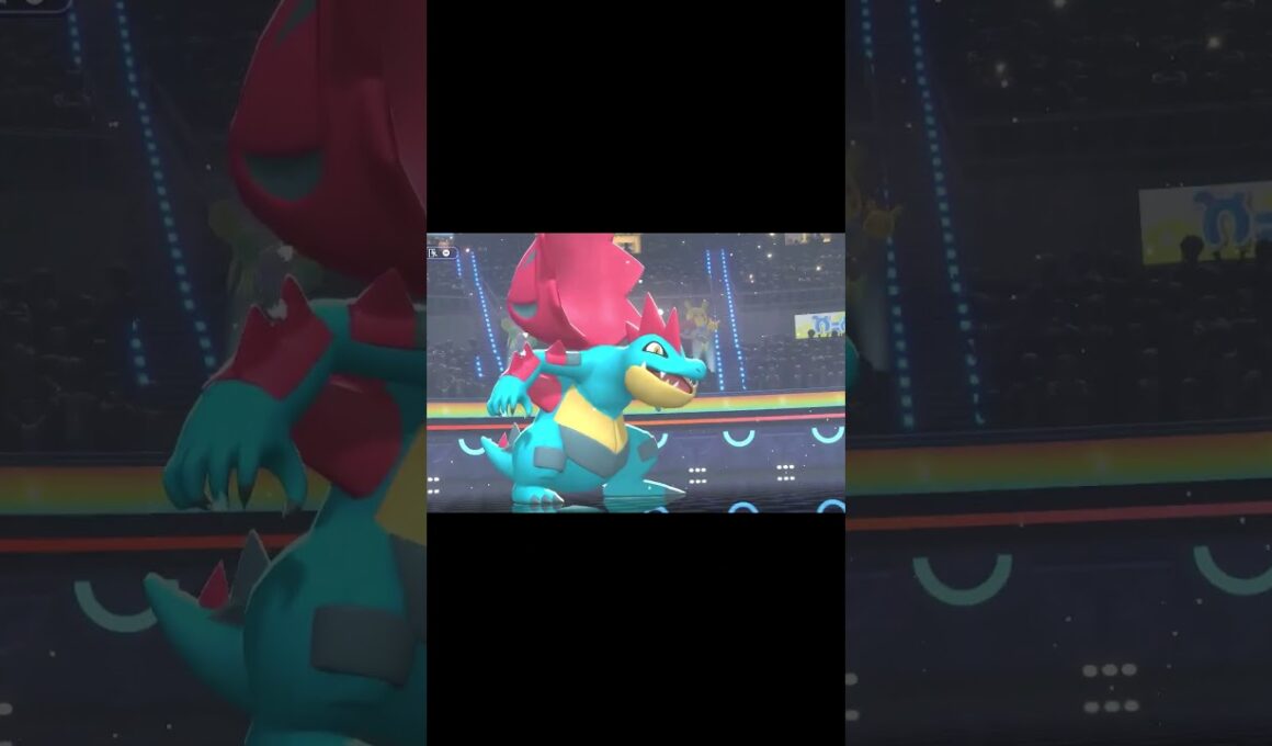 ドラゴンスキンで全てを破壊する!メガオーダイル!! #ポケモン #ポケモンチャンピオンズ #pokemon