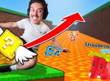 世界の果てまで「ラッキーブロックを蹴る」ロブロックスww【ROBLOX】