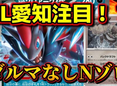 【ポケカ】CL愛知も活躍必至！？Nのゾロアークexがダルマなしでも超強いです