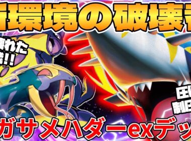 【ポケカ対戦】新環境のメガサメハダーexデッキが最強過ぎる インフェルノX【ポケモンカード】