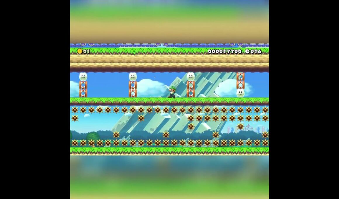 スピードラン [Speedrun] by サトシのヒトカゲ [Satoshinohitokage] #shorts 🍄Super Mario Maker 2 | No Commentary #dws
