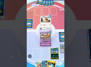 バルジーナの瞬発力がすごい！1エネ60ダメはかなり強い！#ポケポケ #pokemo #波動ビート