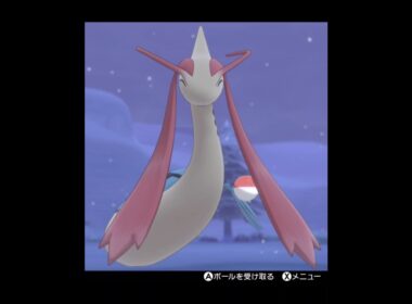 ミロカロス様とボール遊びMilotic♪　#pokemonswordshield #ポケモン剣盾