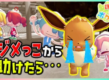 【ぽこポケアニメ】イジめられてたイーブイを助けたらキセキが起きた！？【ぽこあポケモン】