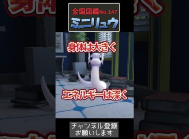 ミニリュウは弱い——でも体の中に眠るエネルギーは桁外れです【ポケモン生態】#ポケモン  #ミニリュウ #カイリュー  #ポケモン生態 #ポケモン進化  #ポケモンza  #shorts