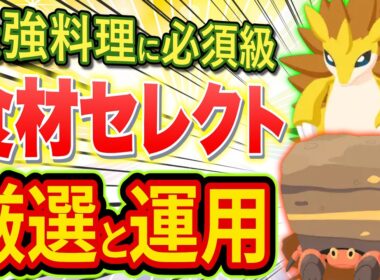 最強個体が来たのでサンドパンとイワパレスの運用や厳選基準をポケスリガチ勢が徹底解説【Pokémon Sleep/ポケモンスリープ/攻略】