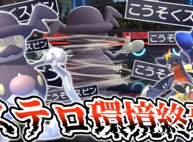 【ステロ対策】ステロに困ってるヤツ全員バリコオルの「こうそくスピン」使え。【ポケモンチャンピオンズ】