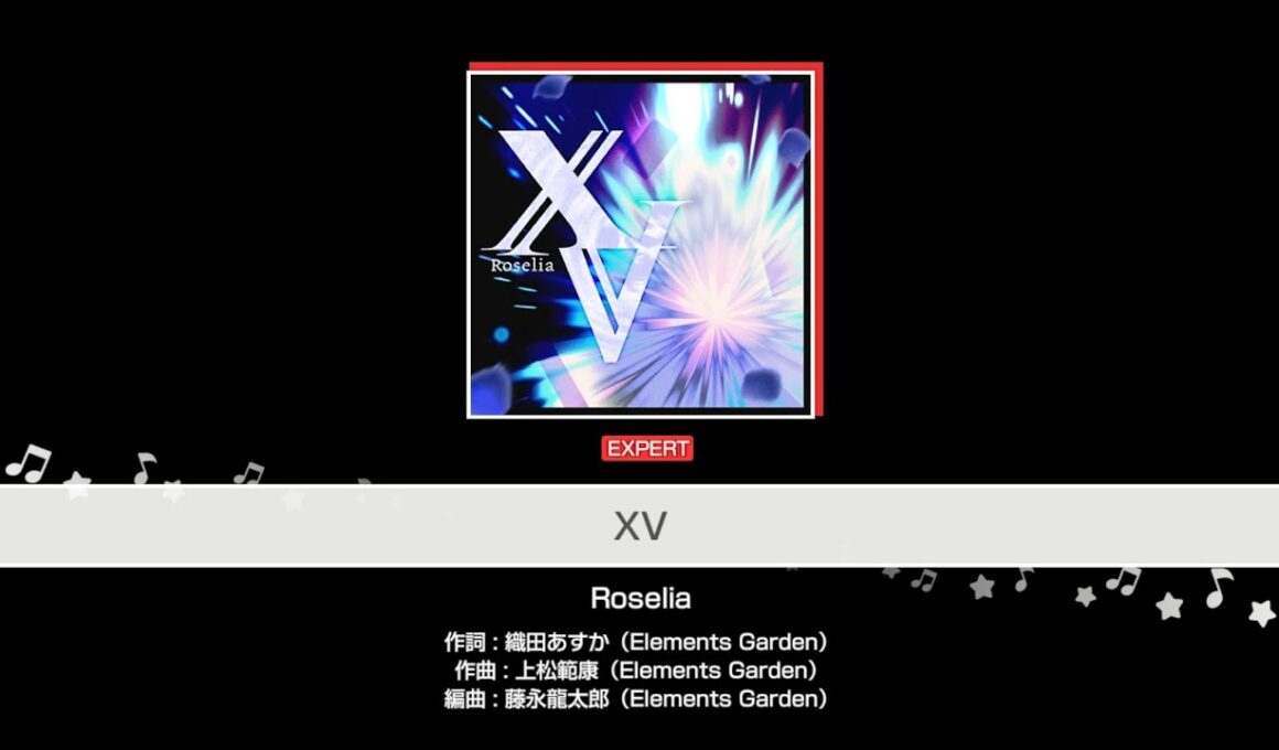 [BanG Dream!] XV (Roselia) [EXPERT 26] All Perfect