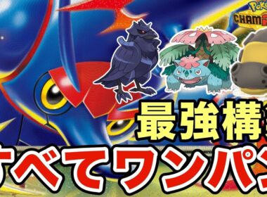 超絶火力でどのポケモンもワンパンするメガヘラクロスが最強すぎたww油断するとマジで一瞬で詰みますww【ポケモンチャンピオンズ】