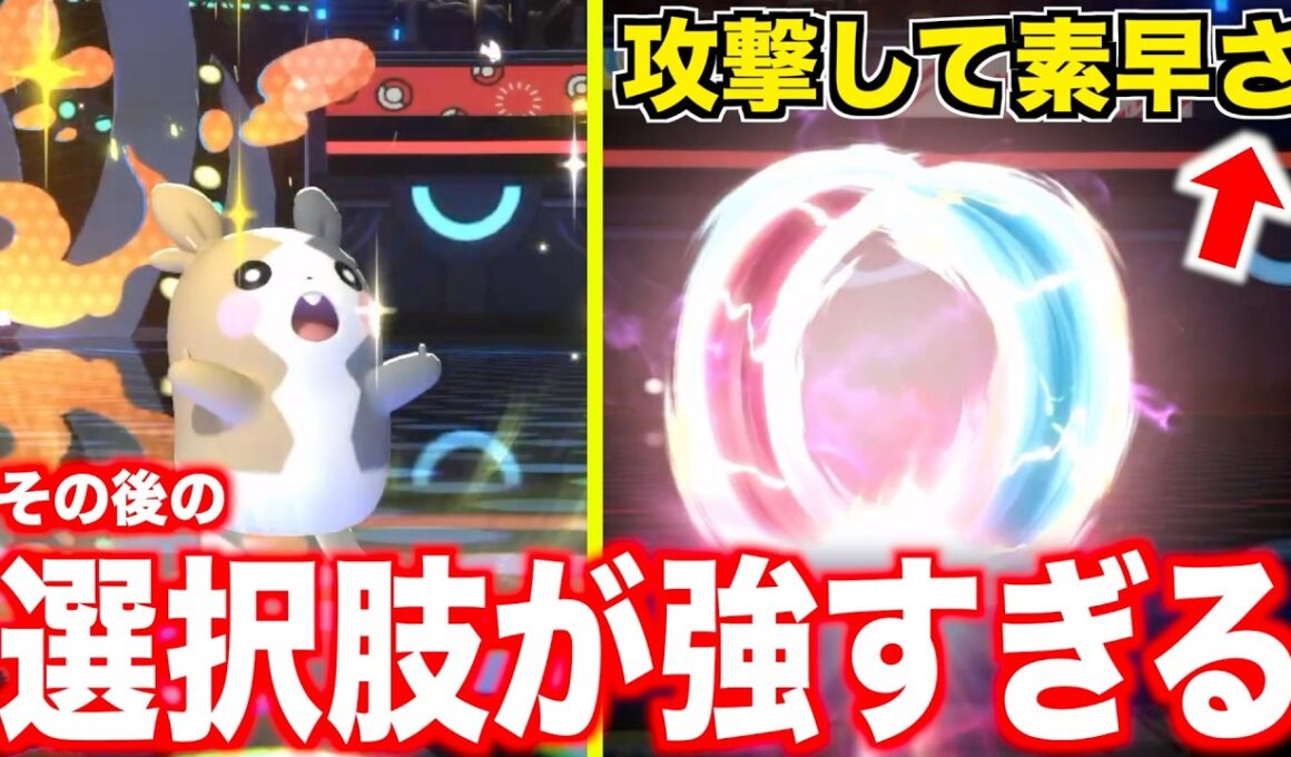 「モルペコ」さん唯一無二の特性と技で相手の上から打てる技が優秀すぎる神ポケです【ポケモンチャンピオンズ】