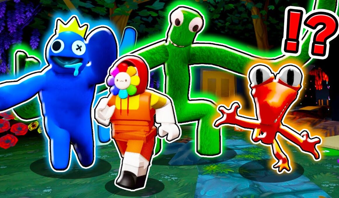 レインボーフレンズの遊園地から本気で逃げた結果！？【ロブロックス・ROBLOX】