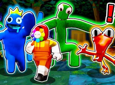 レインボーフレンズの遊園地から本気で逃げた結果！？【ロブロックス・ROBLOX】