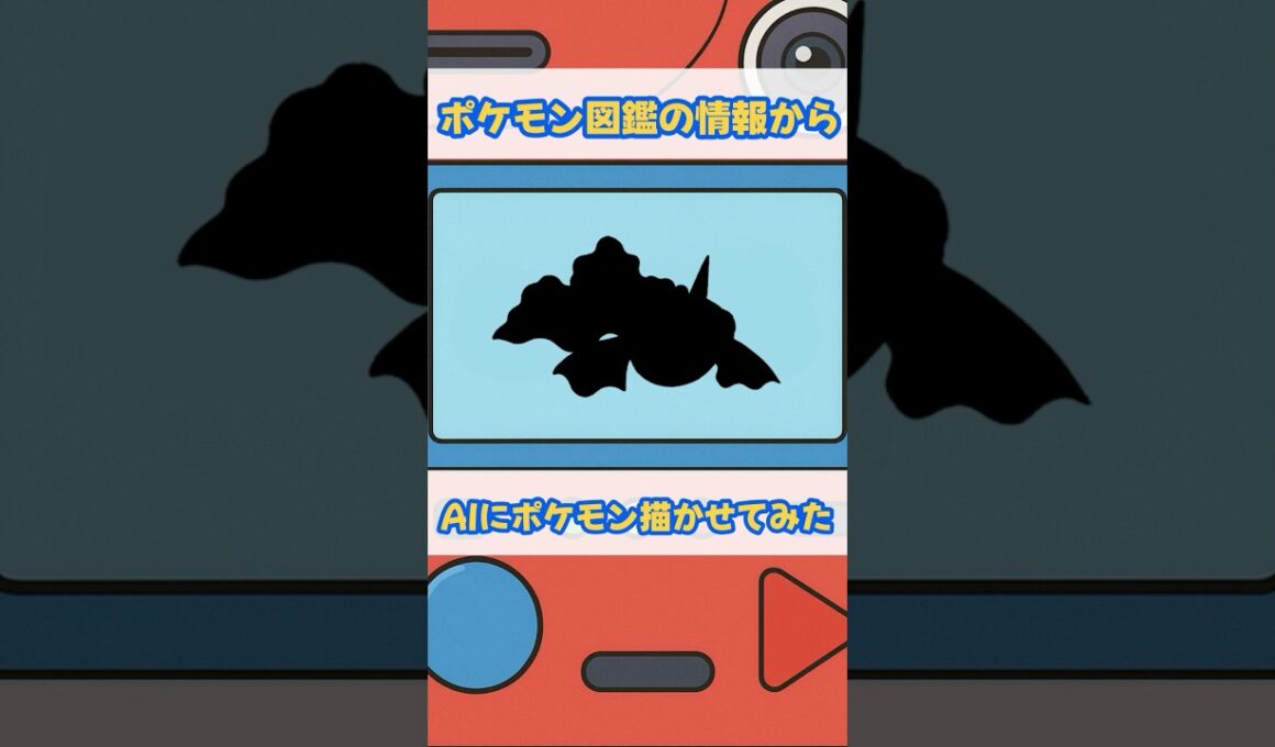 AIが描いたポケモンシリーズ『トサキント編』#118 #aiアート #ポケモン #ai #pokemon #pokedance #トサキント