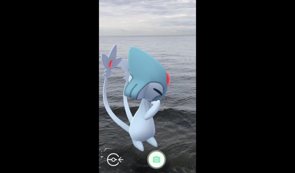 【ポケモンGO】エムリット｜Mesprit｜アグノム｜Azelf｜ユクシー｜Uxie｜AR動画｜PoKeMoN GO AR｜#Shorts