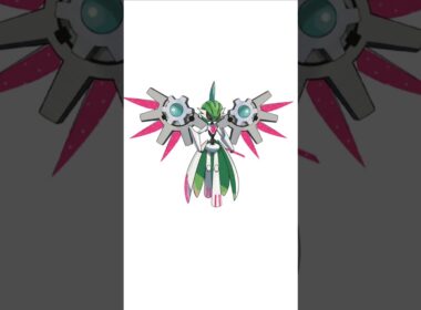 テツノブジン＋ギギギアル。機械天使　#ポケモンフュージョン #新メガ進化 #色違いポケモン #伝説のポケモン #改造ポケモン