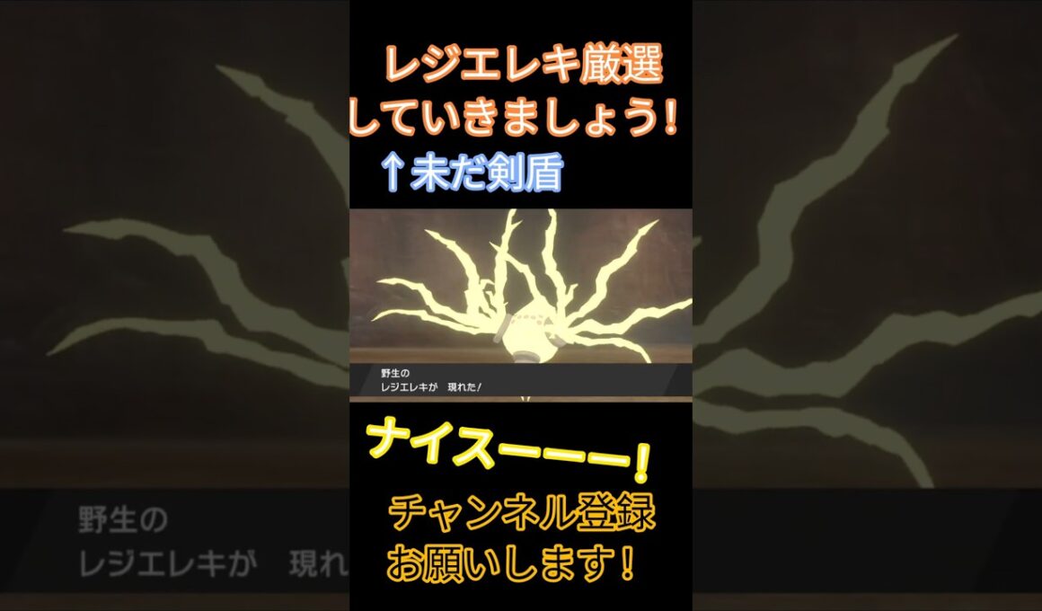 イマサラタウンなレジエレキ厳選in剣盾