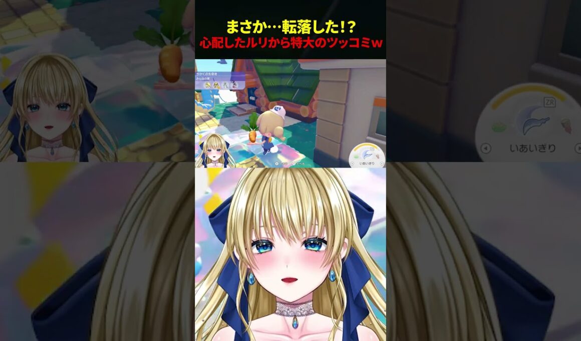 「寝とんのかい！」ゲコガシラに翻弄されるルリ