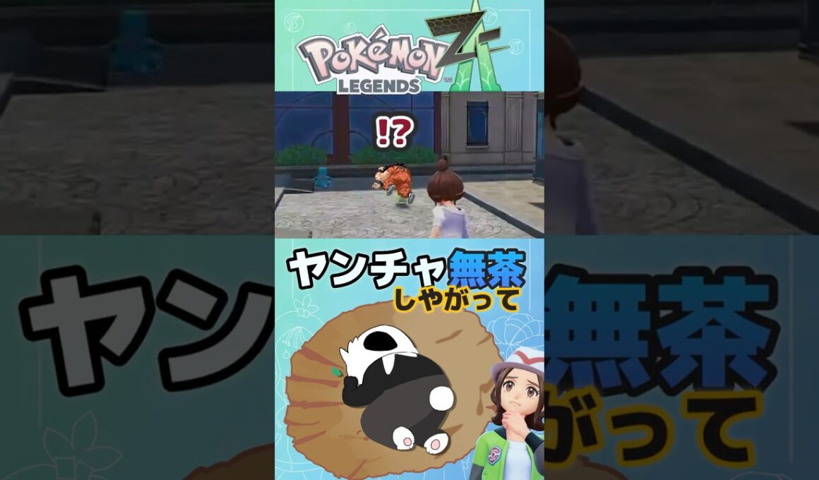 ずっと「ヤムチャ」だと思ってた… #ポケモンza  #ヤンチャム