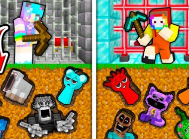 掘った激レアMOBの刑務所を作ろうとした結果！？【まいくら・マインクラフト・スプランキー/ポピープレイタイム/マイクラ都市伝説】