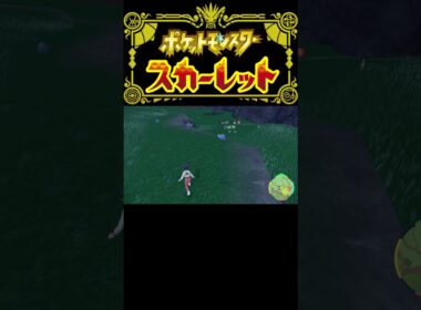 ポケットモンスター スカーレット【ニョロモの色違い】#shorts