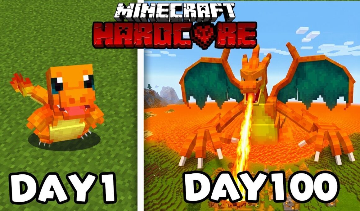 "ヒトカゲ"に変身して生き残る世界【マイクラ】