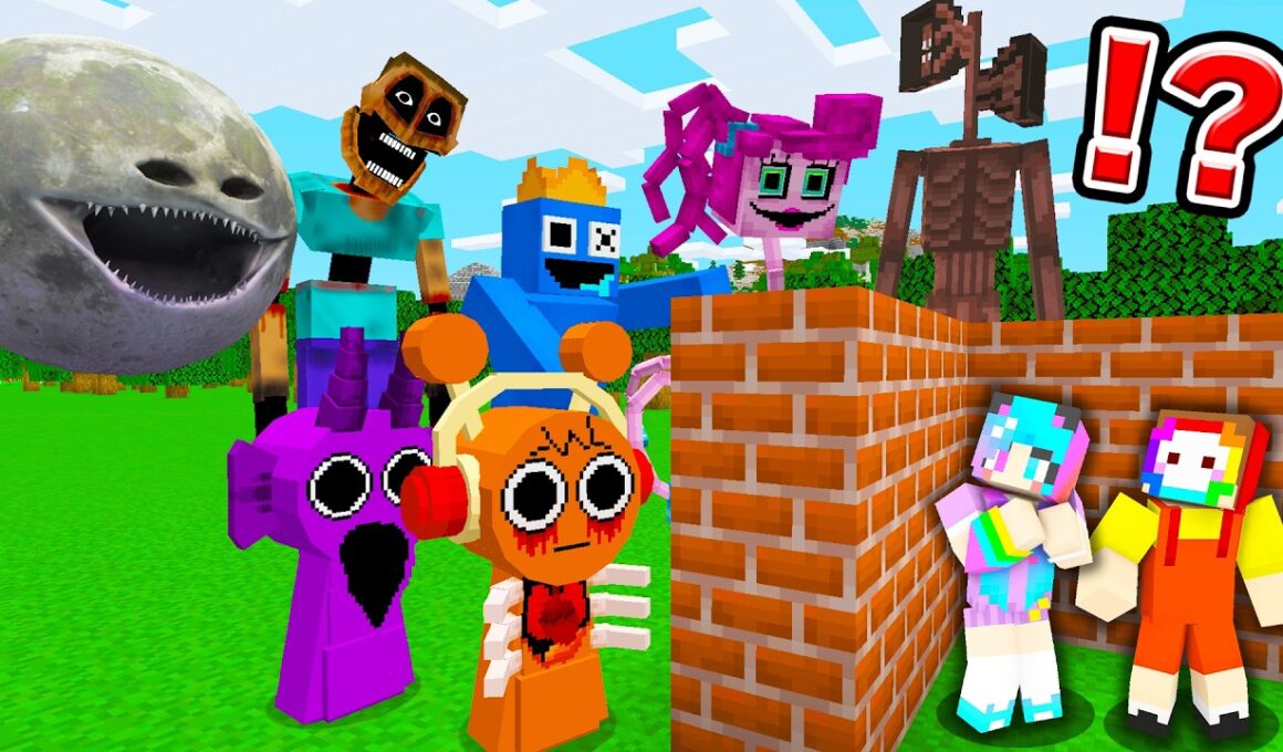 都市伝説や有名モブだらけの世界がヤバすぎた！まとめ【まいくら・マインクラフト・スプランキー/ポピープレイタイム/レインボーフレンズ/マイクラ都市伝説】