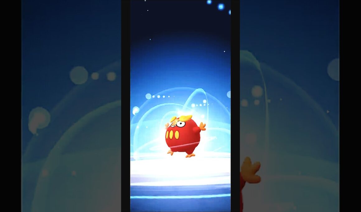 Darumaka Evolution into Darmanitan 🔥 (CP 1030 → 2210) | Pokémon GO Shorts