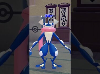 ゲッコウガが困ってるよ！