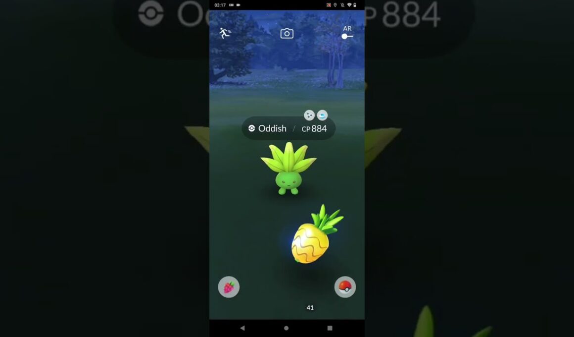 Catch the shiny Oddish in Daily Adventure lncense!